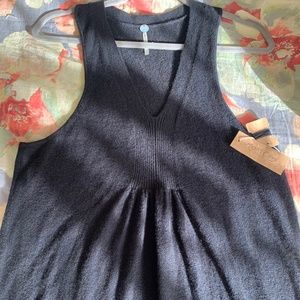 Margaret O’Leary, cashmere blend tank sweater dress/tunic